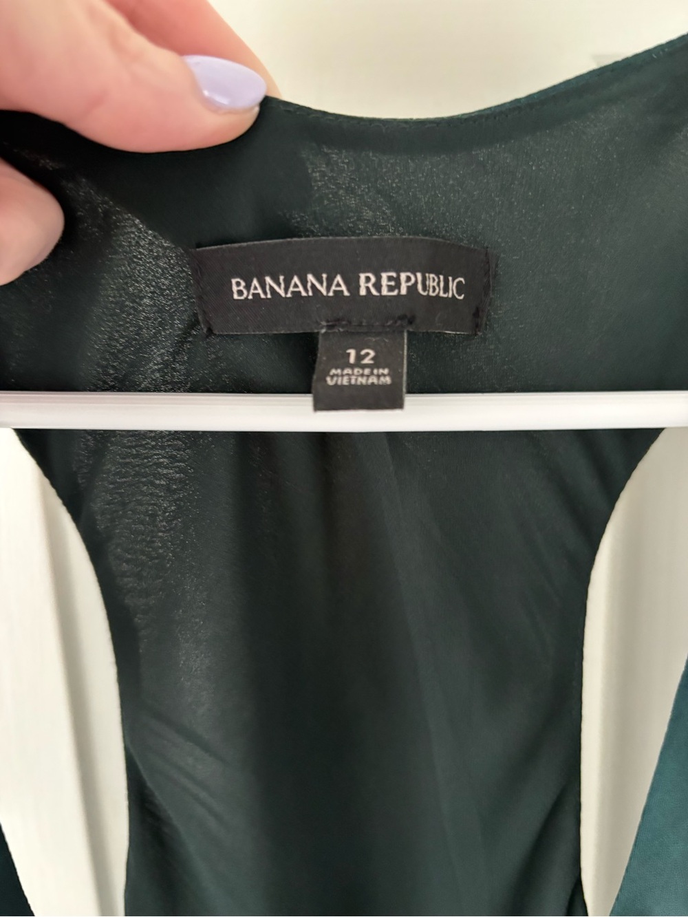 Banana Republic Emerald Green Slip Maxi Dress - Picture 3 of 8